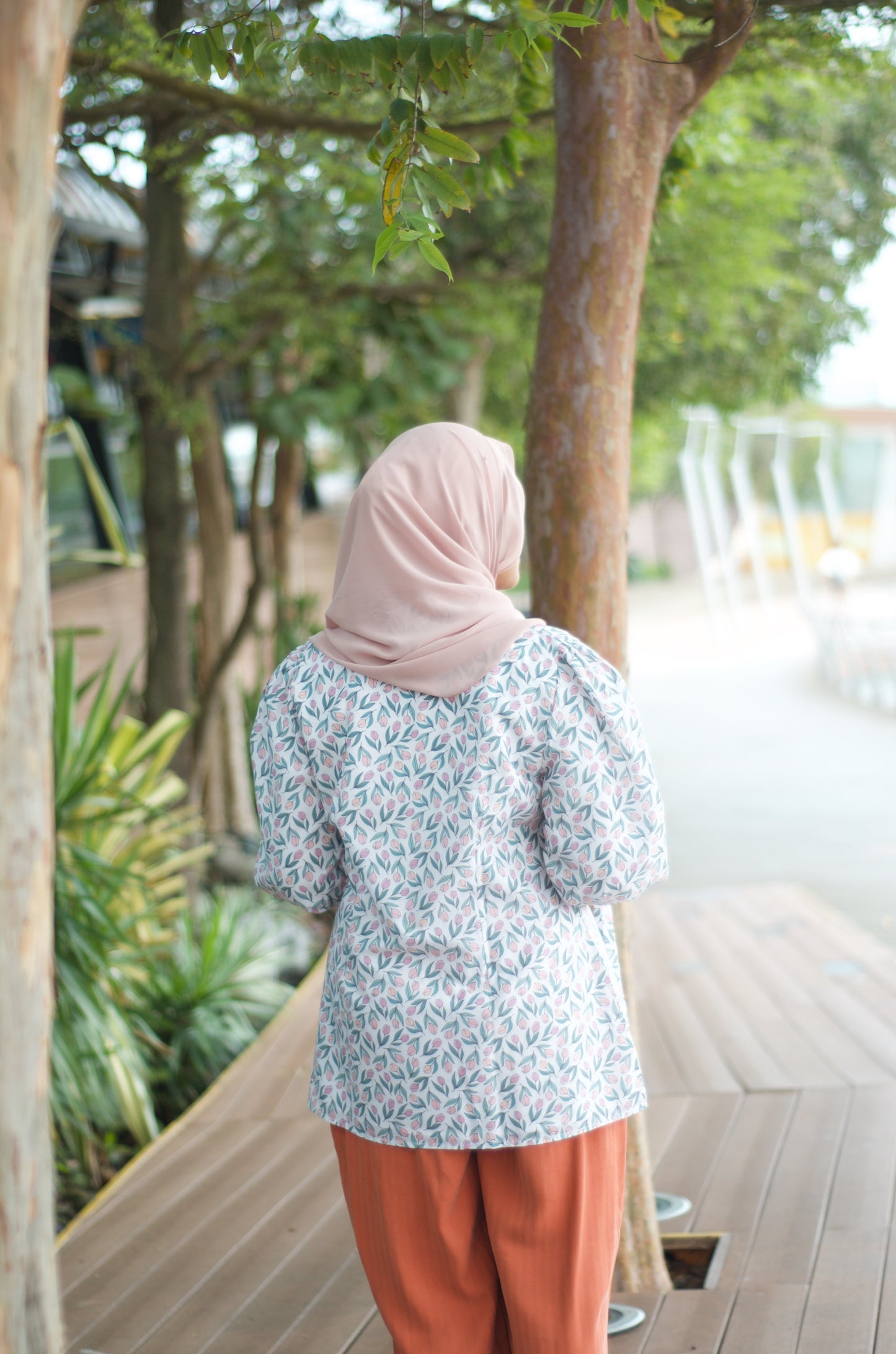 Resort style blouse